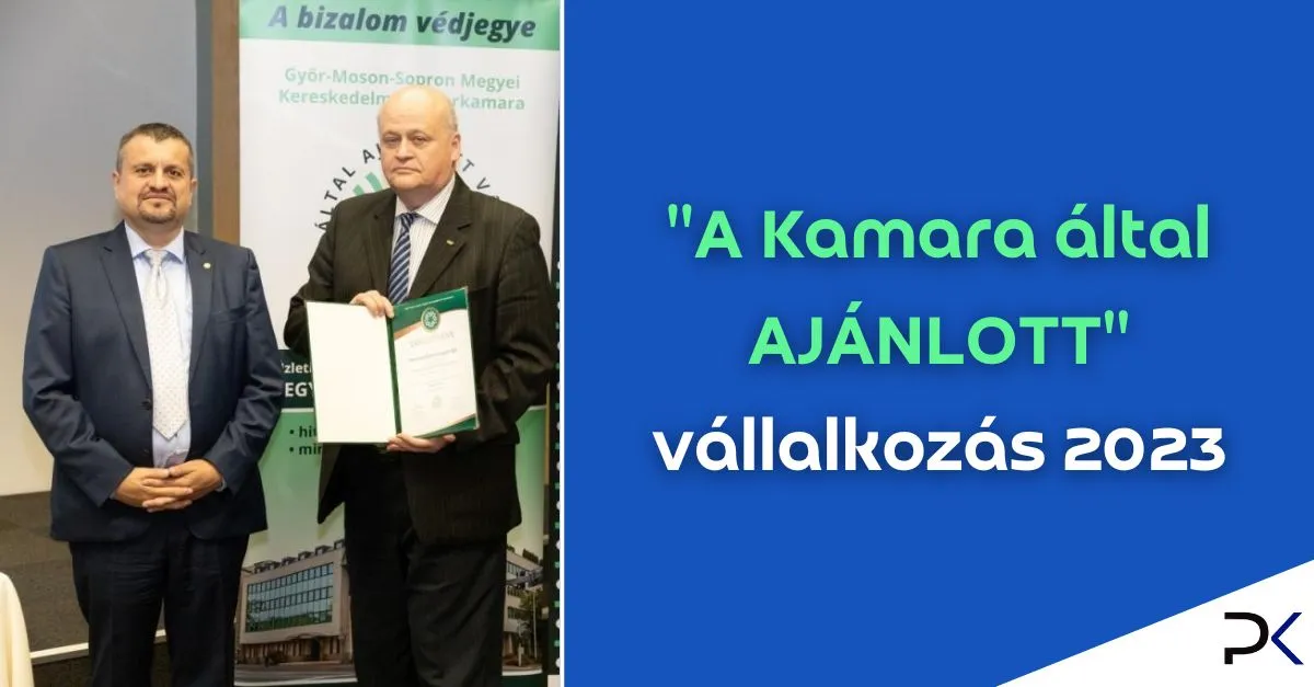 Read more about the article Kamara Által Ajánlott vállalkozás