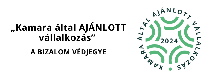 Kamara által ajánlott vállalkozás 2024